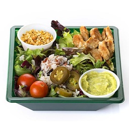 [Ensa] Ensalada mexicana, kikos y aguacate