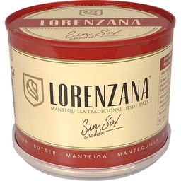 [Gourm] Mantequilla Lorenzana Lata 500g (sin sal)